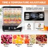 Picture of TNTANTS 10-Tray Food Dehydrator Machine, Dehydrator for Food and Jerky with 24H Timer and 95-176℉ Temperature Control, for Home, Fruit, Herbs, and Dog Treats