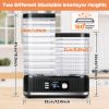 Picture of TNTANTS 10-Tray Food Dehydrator Machine, Dehydrator for Food and Jerky with 24H Timer and 95-176℉ Temperature Control, for Home, Fruit, Herbs, and Dog Treats