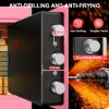 Picture of TNTANTS Electronic Digital Safe Box, 0.5 Cubic Feet Home Security Box for Office Hotel Business, Lock Box with Key Keypad for Cash Jewelry