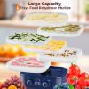 Picture of TNTANTS Food Dehydrator Machine, 6 Stackable BPA-Free Trays, with Digital Adjustable 48H Timer & 158℉ Temperature Control, Dryer for Fruit, Herbs, Meat, Veggies and Pet Treats(Blue)