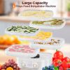 Picture of TNTANTS Food Dehydrator Machine, 6 Stackable BPA-Free Trays, with Digital Adjustable 48H Timer & 158℉ Temperature Control, Dryer for Fruit, Herbs, Meat, Veggies and Pet Treats(White)