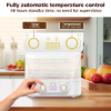 Picture of TNTANTS Food Dehydrator Machine, 6 Stackable BPA-Free Trays, with Digital Adjustable 48H Timer & 158℉ Temperature Control, Dryer for Fruit, Herbs, Meat, Veggies and Pet Treats(White)