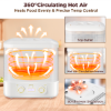 Picture of TNTANTS Food Dehydrator Machine, 6 Stackable BPA-Free Trays, with Digital Adjustable 48H Timer & 158℉ Temperature Control, Dryer for Fruit, Herbs, Meat, Veggies and Pet Treats(White)