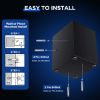 Picture of BESAFETY 3.5 Cuft Large Safe Box, Digital Keypad Home Security Safe With Fireproof Bag & Alarm System(Black)