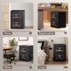 Picture of BESAFETY 4.6 Cuft Large Double Door Safe Box, Digital Keypad Home Security Safe With Fireproof Waterproof Bag for Money Office