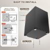 Picture of BESAFETY 4.6 Cuft Large Double Door Safe Box, Digital Keypad Home Security Safe With Fireproof Waterproof Bag for Money Office