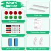 Picture of TNTANTS Magnetic White Board 36''×24'', Dry Erase Board for Home, School, Office, Silver Aluminium Frame Wall Mounted Whiteboard