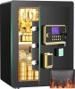 Picture of JEENY FRIDA BESAFETY 4.5 Cuft Large Safe Box, Digital Keypad Home Security Safe With Fireproof Waterproof Bag & Adjustable Shelf