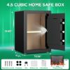 Picture of JEENY FRIDA BESAFETY 4.5 Cuft Large Safe Box, Digital Keypad Home Security Safe With Fireproof Waterproof Bag & Adjustable Shelf