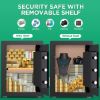 Picture of JEENY FRIDA BESAFETY 4.5 Cuft Large Safe Box, Digital Keypad Home Security Safe With Fireproof Waterproof Bag & Adjustable Shelf