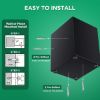 Picture of JEENY FRIDA BESAFETY 4.5 Cuft Large Safe Box, Digital Keypad Home Security Safe With Fireproof Waterproof Bag & Adjustable Shelf