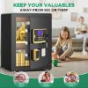 Picture of JEENY FRIDA BESAFETY 4.5 Cuft Large Safe Box, Digital Keypad Home Security Safe With Fireproof Waterproof Bag & Adjustable Shelf