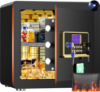 Picture of JENNY FRIDA BESAFETY 2.5 Cuft Safe Box, Digital Keypad Home Security Safe With Fireproof Waterproof Bag & Adjustable Shelf