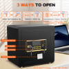 Picture of JENNY FRIDA BESAFETY 2.5 Cuft Safe Box, Digital Keypad Home Security Safe With Fireproof Waterproof Bag & Adjustable Shelf