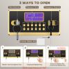 Picture of BESAFETY 4.6 Cuft Large Double Door Safe Box, Digital Keypad Home Security Safe With Fireproof Waterproof Bag for Money Office