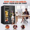 Picture of JEENY FRIDA BESAFETY 5.5 Cuft Large Safe Box, Security Home Safe with Interior Safe Lock Box, Fireproof Waterproof Document Bag, Electronic Keypad Digital Lock, for House Office