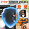 Picture of JEENY FRIDA BESAFETY 5.5 Cuft Large Safe Box, Security Home Safe with Interior Safe Lock Box, Fireproof Waterproof Document Bag, Electronic Keypad Digital Lock, for House Office