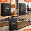 Picture of JEENY FRIDA BESAFETY 5.5 Cuft Large Safe Box, Security Home Safe with Interior Safe Lock Box, Fireproof Waterproof Document Bag, Electronic Keypad Digital Lock, for House Office